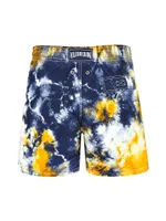 Graphic Drawstring Swim Shorts