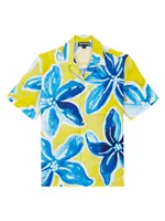 Raia Floral Button-Front Shirt