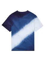 Striped Tie-Dye T-Shirt