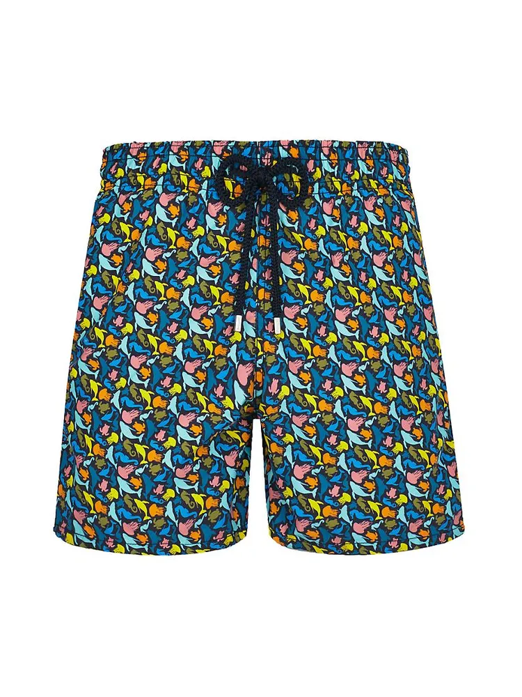 Mini Focus Graphic Swim Shorts