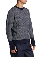 Jacquard Wool Sweater