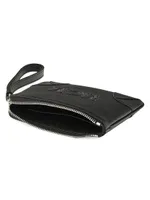 Mini Aren Leather Flat Pouch