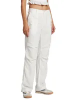 Embroidered Cargo Pants