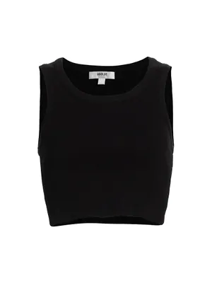 Cropped Poppy Tank