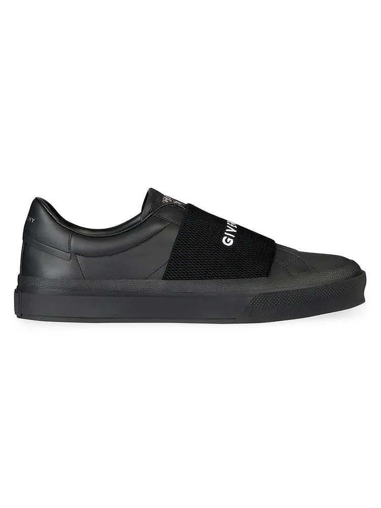 New City Elastic-Strap Sneakers