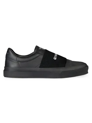 New City Elastic-Strap Sneakers