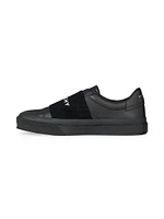 New City Elastic-Strap Sneakers