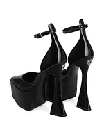 Daria Patent Pumps