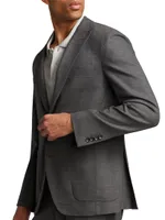 Slim-Fit Wool Single-Breasted Suit