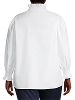 Plus Size Bonnie Cotton Shirt