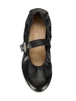 Calita Buckled Ballet Flats