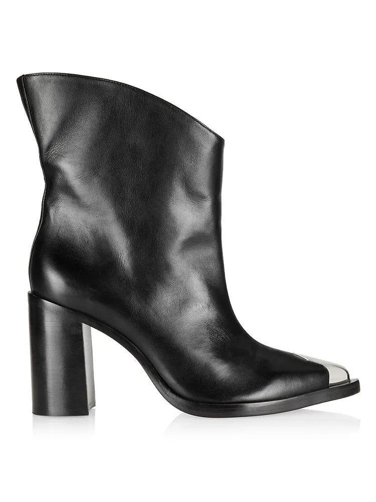 Blaze 90MM Leather Booties