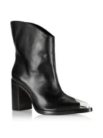 Blaze 90MM Leather Booties