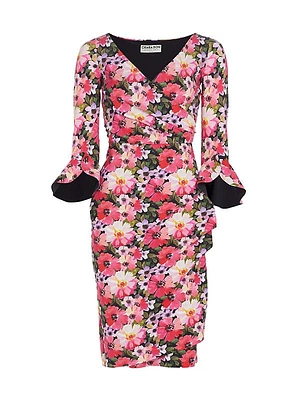 Triana Floral Sheath Dress