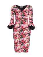 Triana Floral Sheath Dress