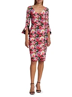 Triana Floral Sheath Dress