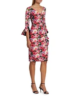 Triana Floral Sheath Dress