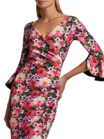 Triana Floral Sheath Dress