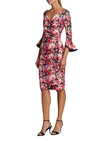 Triana Floral Sheath Dress