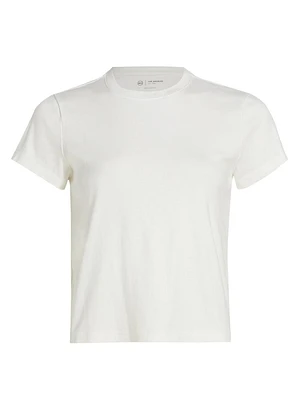 Sadie Cropped Crewneck T-Shirt
