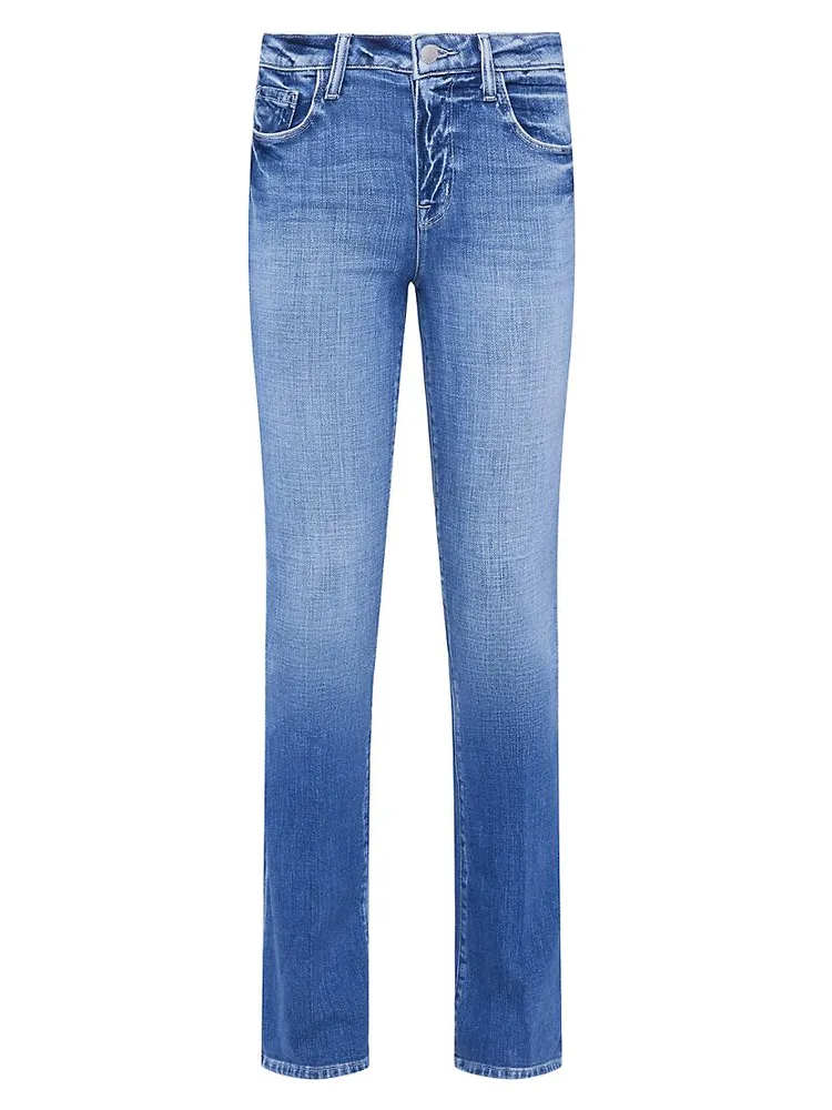 Selma High-Rise Sleek Baby Bootcut Jeans