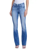 Selma High-Rise Sleek Baby Bootcut Jeans