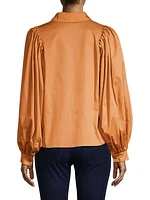 Lois Cotton Poplin Blouse