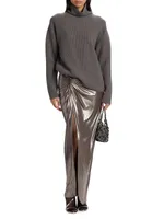 Airy Cashmere & Silk Turtleneck