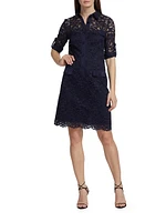 Lace Cocktail Minidress