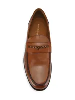 Bolama Pano Di Pinti Leather Loafers