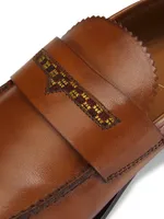 Bolama Pano Di Pinti Leather Loafers