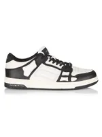 Skel Top Low Leather Sneakers