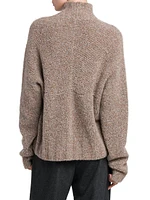 Cashmere & Silk Turtleneck Sweater