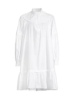 Fiona Cotton Poplin Minidress