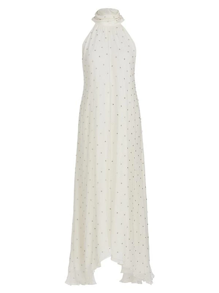 Atwood Embellished Chiffon Dress