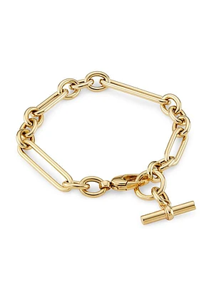 14K Yellow Gold Chain Bracelet