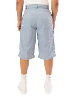 Wide-Leg Cargo Shorts