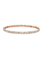 Pavéflex Bracelet 18K Rose Gold with Diamonds