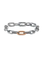 DY Madison® Chain Bracelet with 18K Rose Gold