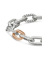 DY Madison® Chain Bracelet with 18K Rose Gold