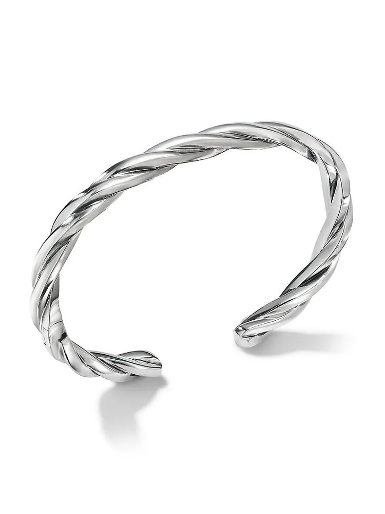 Cable Twisted Cuff Bracelet