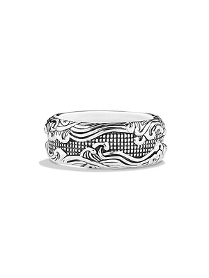 Waves Band Ring