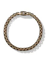 Box Chain Bracelet 18K Yellow Gold