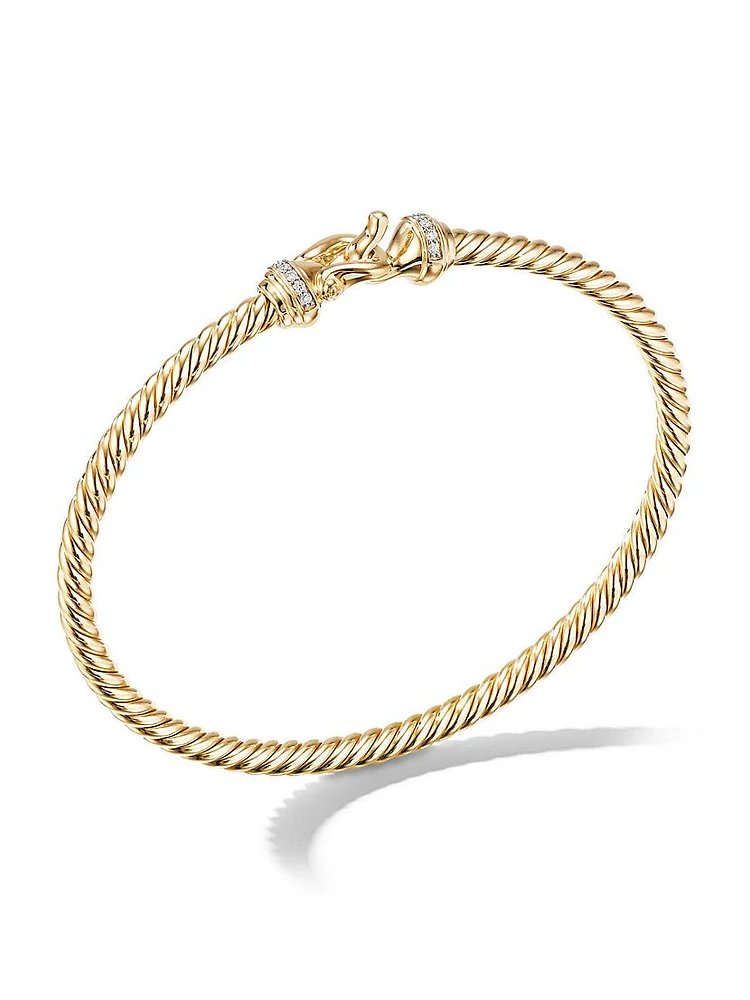 Buckle Bracelet 18K Yellow Gold