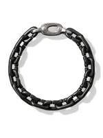 Chain Links Bracelet Black Titanium