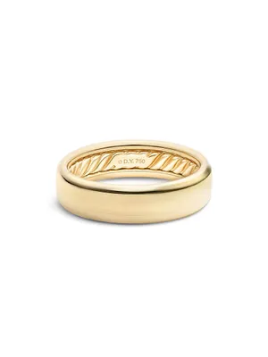 DY Classic Band Ring 18K Gold