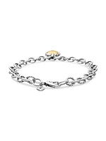 Cable Collectibles® Cookie Classic Heart Bracelet with 18K Yellow Gold