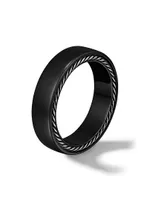 Streamline® Band Ring with Titanium