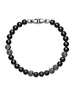 Spiritual Beads Bracelet Sterling Silver