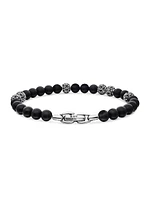 Spiritual Beads Bracelet Sterling Silver